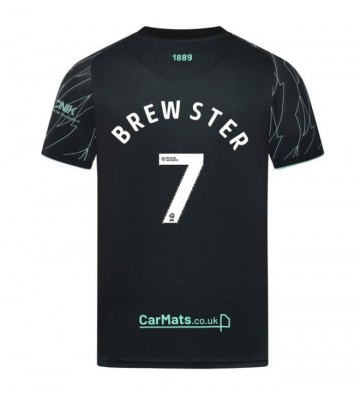 Sheffield United Rhian Brewster #7 Replika Udebanetrøje 2024-25 Kortærmet